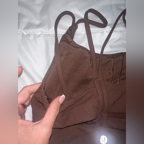 Lululemon Java Brown Sports Bra - Picture 4 of 7